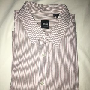 Boss Long Sleeve Button Down - Regular Fit - XL